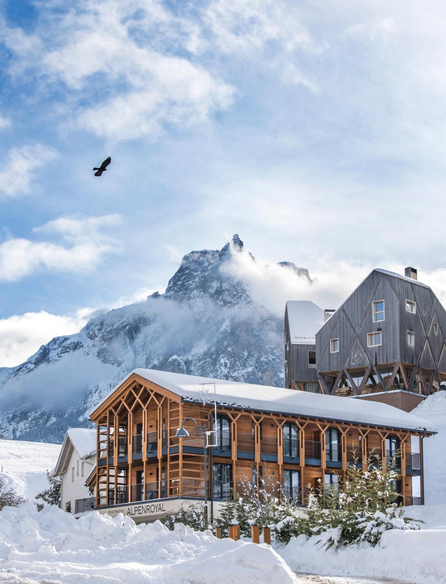 Hotel Alpenroyal Castelrotto Bagian luar foto